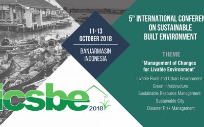 The 5th Conference 2018 on Sustainable Built Environment