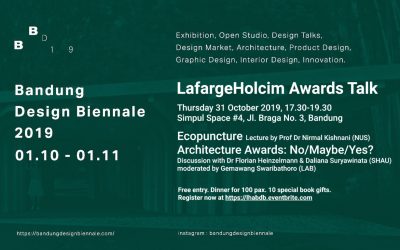 Lafarge Holcim Awards Talk Bandung