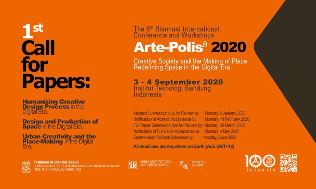 1st Call For Paper; Arte-Polis 8 2020