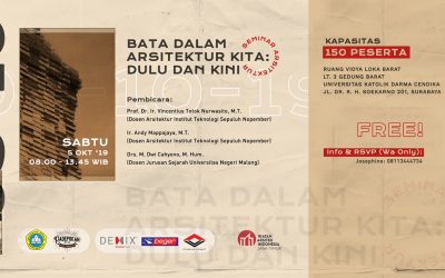 Seminar Batu Bata dalam Arsitektur Kita; Dulu & Kini