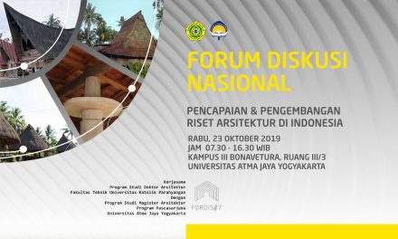 Forum Diskusi Nasional Pencapaian & Pengembangan Riset Arsitektur di Indonesia