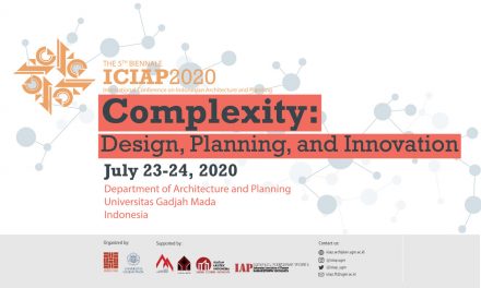 ICIAP 2020 – The 5th Biennale of International Conference on Indonesian Architecture and Planning