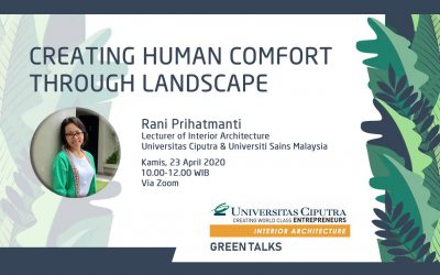 CREATING HUMAN COMFORT THROUGH LANDSCAPE
