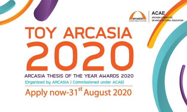 ARCASIA THESIS OF THE YEAR AWARDS 2020 – TOY ARCASIA 2020