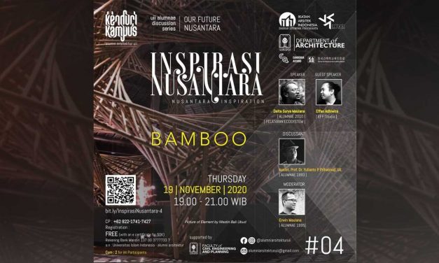 WEBINAR KENDURI NUSANTARA – INSPIRASI NUSANTARA #4- BAMBOO