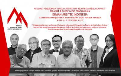 Pengukuhan Dewan Arsitek Indonesia