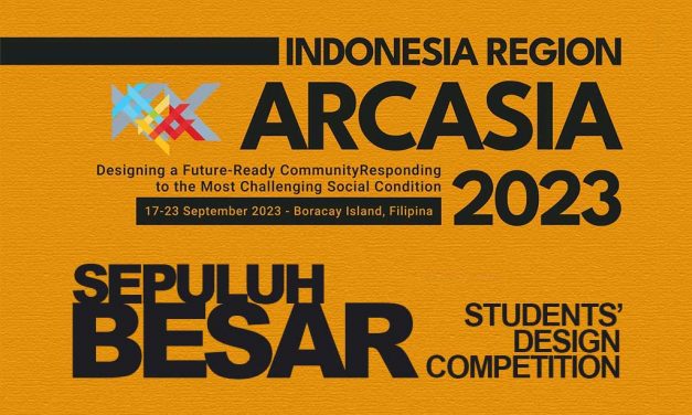 Representasi 10 Nasional ARCASIA Thesis of the Year Award (TOY) 2023